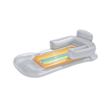 Materac Leżak Biały 161 84 cm BESTWAY